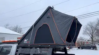 NaturNest roof top tent - walkaround and first impressions!