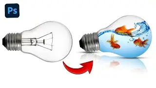 Sea in Bulb Manipulation | Step-by-Step Photoshop Tutorial (HINDI)