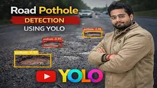 Pothole Detection using Machine Learning | Pothole Detection using YOLO | Computer Vision Projects