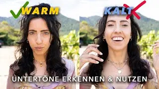 So findest du zu 100% die perfekten Farben für deinen Typ | Unterton bestimmen | Silber vs Gold