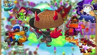 Every paragon VS every BOSS at ONCE in BLOONS TD6