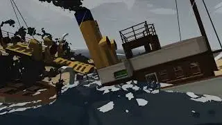 SS cinematic sinking ship