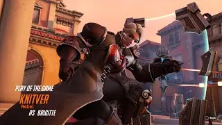 Overwatch 2 - My Brigitte Vampire Hunter Help Team 5 Kills
