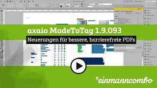 axaio MadeTotag 1.9.093 – Neuerungen für bessere, barrierefreie PDFs