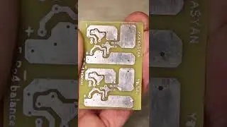 Как залудить печатные платы.