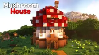Simple Mushroom House For Survival - Building Tutorial