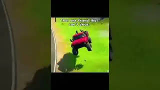 The one friend that cant drive
