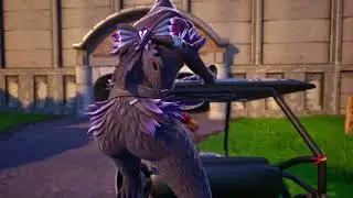 Raven Team Leader shaking her butt