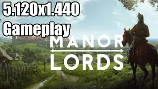 Manor Lords Ultrawide Gameplay [5120x1440] [32:9]
