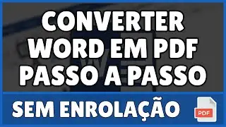 Como Converter Word em PDF