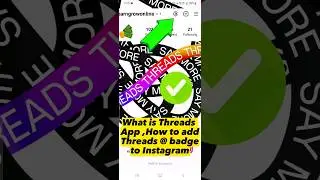 How to get threads on Instagram how to put threads link in Instagram bio how to use threads app