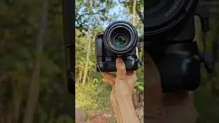 Reverse lens effect Dslr camera 