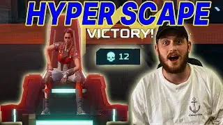 NEW HYPER SCAPE BATTLE ROYALE! SNIPING WITH PROTOCOL FIVE!