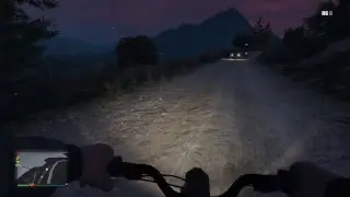 GTA V| Mountain Biking| RIP Charlie!😵