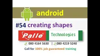 how to create shapes in android layouts