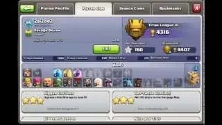 Clash of Clans: Th7 in Titans League!?