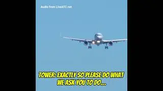 Wow this got heated Fast! 🤯😨 Pilot & ATC Argue #planespotting #atc #cockpit
