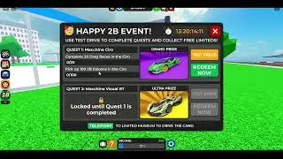 HOW TO COMPLETE 2B EVENT in CAR DEALERSHIP TYCOON! Roblox
