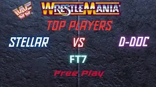WWF WrestleMania The Arcade Game / StellaR vs D-DOC / FT7 / Free Play
