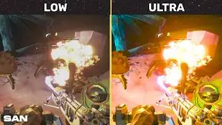 Deep Rock Galactic | Low vs Ultra | PC Graphic Settings Comparison