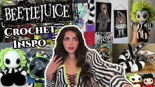 Beetlejuice Crochet Ideas | Beetlejuice Inspired Crochet Project Inspiration - with links & patterns