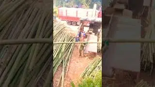 Amazing  Wood Shredder Lots Of Action Here 