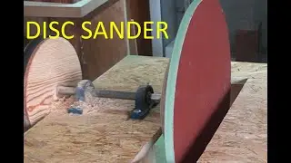 Disc Sander for Wood - Lixadeira de Disco - old video remastered