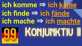 ¡El Konjunktiv 2 ORIGINAL! NECESITAS conocerlo  - Aprender Alemán (Lección 99)