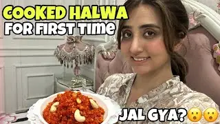 Pheli Baar Banaya Attay Ka Halwa 🥰 || 3 Minutes Mein Tyaar ❤️