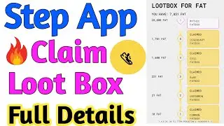 How to claim lootbox in step app || Claim lootbox in step app || Claim lootbox full process