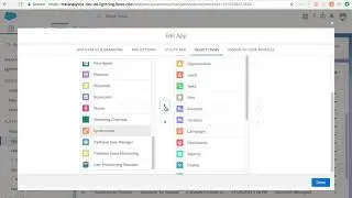 How to add tabs to a Classic and Lightning App and how to set up visibility to Tabs?