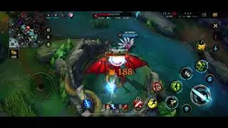 Game play de WILD RIFT móbile (league of Legends)