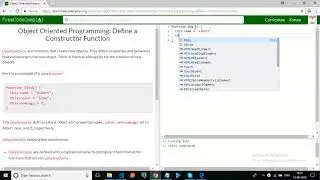 Define a Constructor Function