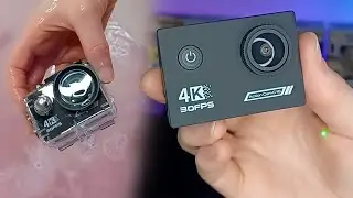 HD Action Camera w/ 64G SD Card - Unboxing, Test & Review