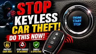How to prevent your Push Button Start vehicle from being stolen!!