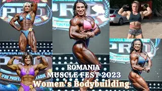 Hardcore Female Bodybuilding at the Romania Muscle Fest 2023