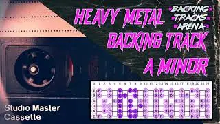 Early 80's Arena Anthem Heavy Metal - Backing Track | A Minor 140 BPM