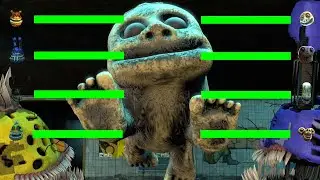 [SFM FNaF] Zoonomaly Monsters vs Corrupted WITH Healthbars
