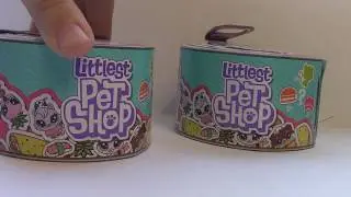 Распаковка/ LPS консервы/ Littlest Pet Shop из 3 серии