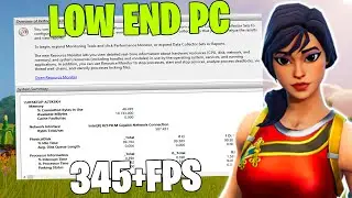 How To Boost FPS In Fortnite! ✅ (Low End-PC/Laptop) New Season