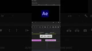 Easy Video Editing tips for beginners in Premiere Pro #shorts