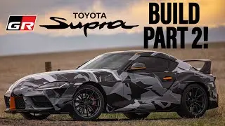 Toyota GR Supra 3.0 Build Part 2! | Wrap & Aero