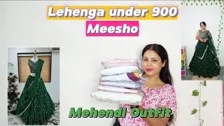 lehenga under 900 || meesho lehenga || anutechnology