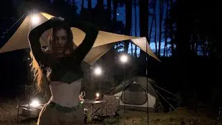 Night Vibes “The Dance of Autumn” | Night in the Forest Camp