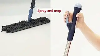 SprayPro Inox-Mopping system. Floor cleaning made easy- Just spray and mop!