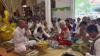 ព្រះ​អានន្ទ​ពូកែ​ចាត់ចែង​ចីវរ​ ណាស់​   កឋិន​ វត្ត​ព្រៃ​ចែង