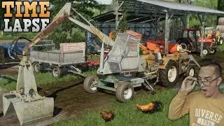 Polska Wieś [TIMELAPSE]#1 ☆ Download Mapy ✔ Ładowanie Obornika Cyklopem, Wywóz & Bronowanie [FS19]