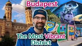 Exploring BUDAPEST's Jewish District: Ruin Bars, Food, Vintage Shops & History