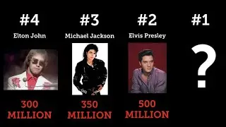 Top 50 Best Selling Music Artists Of All Time
