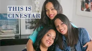 This is Cinestar: Zoe Saldana, Mariel Saldana, Cisely Saldana
